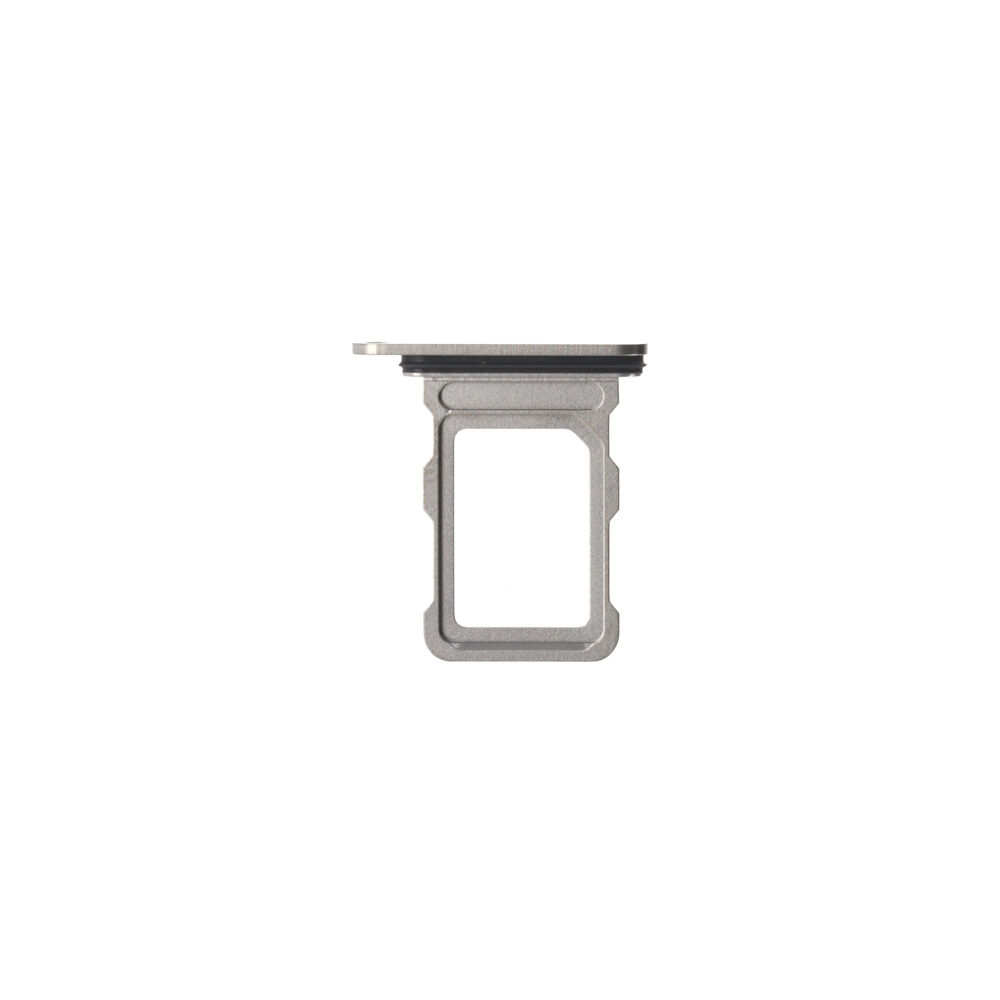 SIM Tray (Original) - Natural Titanium, Apple iPhone 16 Pro / 16 Pro Max