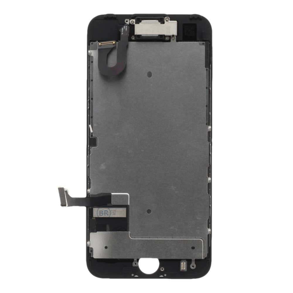 Display incl. small parts (Refurb) - Black, For iPhone 7