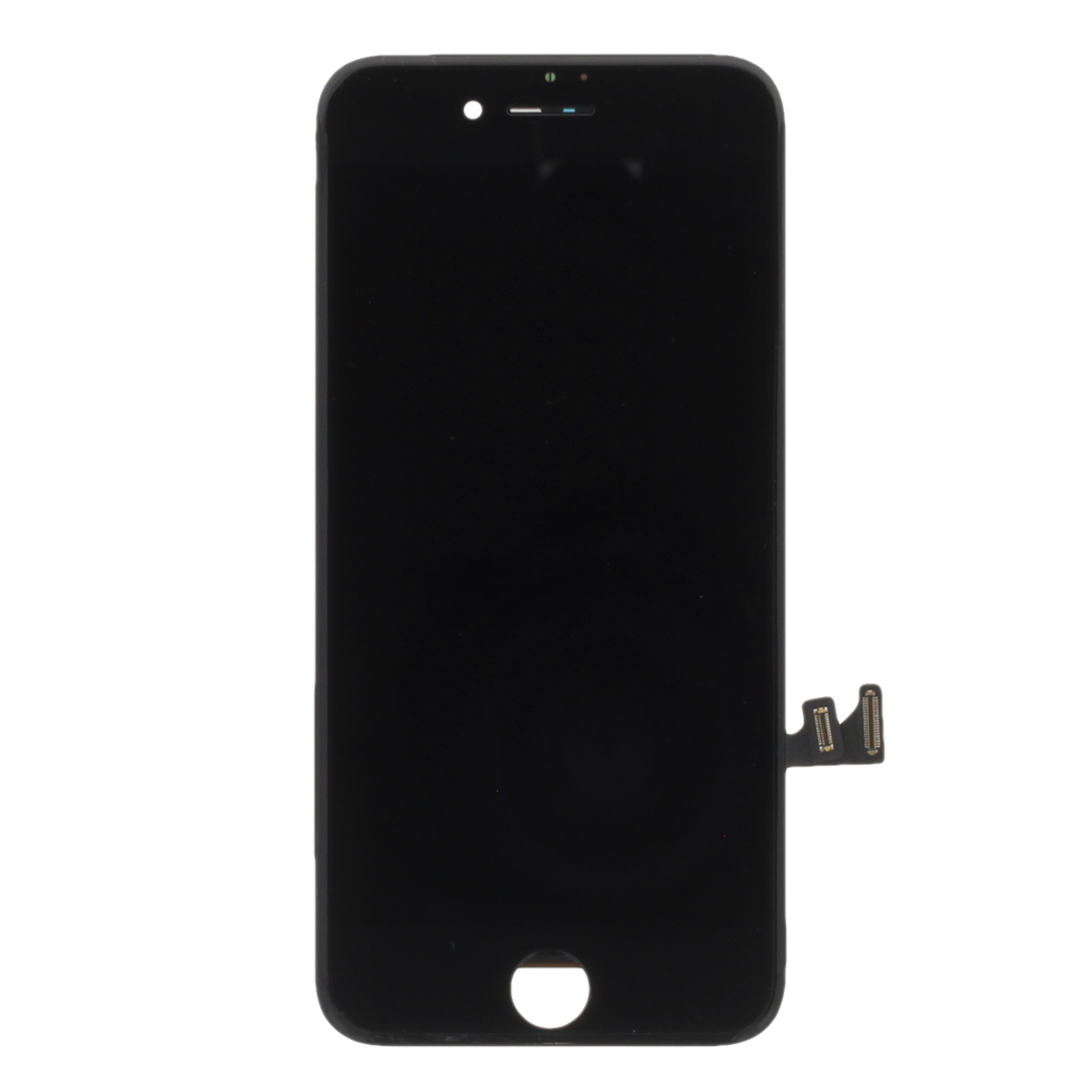Display incl. small parts (Refurb) - Black, For iPhone 7