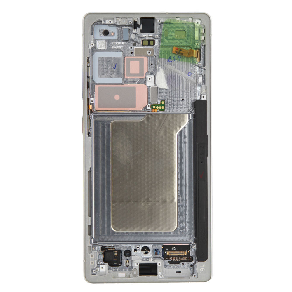 Módulo Pantalla Display incl. pre-assembled frame - Silver, Samsung Galaxy S25 Ultra; SM-S938 Original Service Pack GH82-36387C