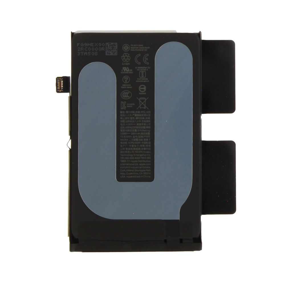 Middle Frame incl. battery (Original) - Black, Apple iPhone 16