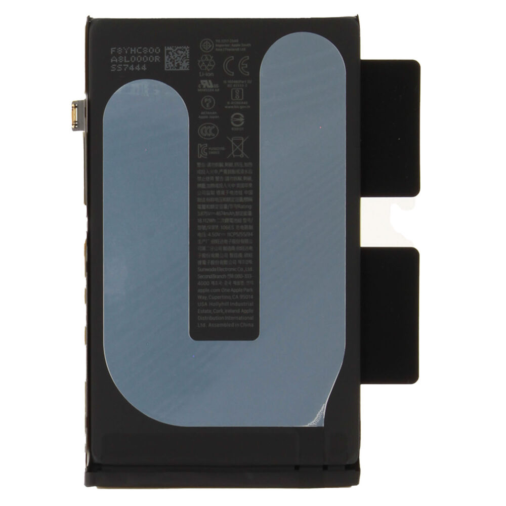 Middle Frame incl. battery (Original) - Green, Apple iPhone 16 Plus