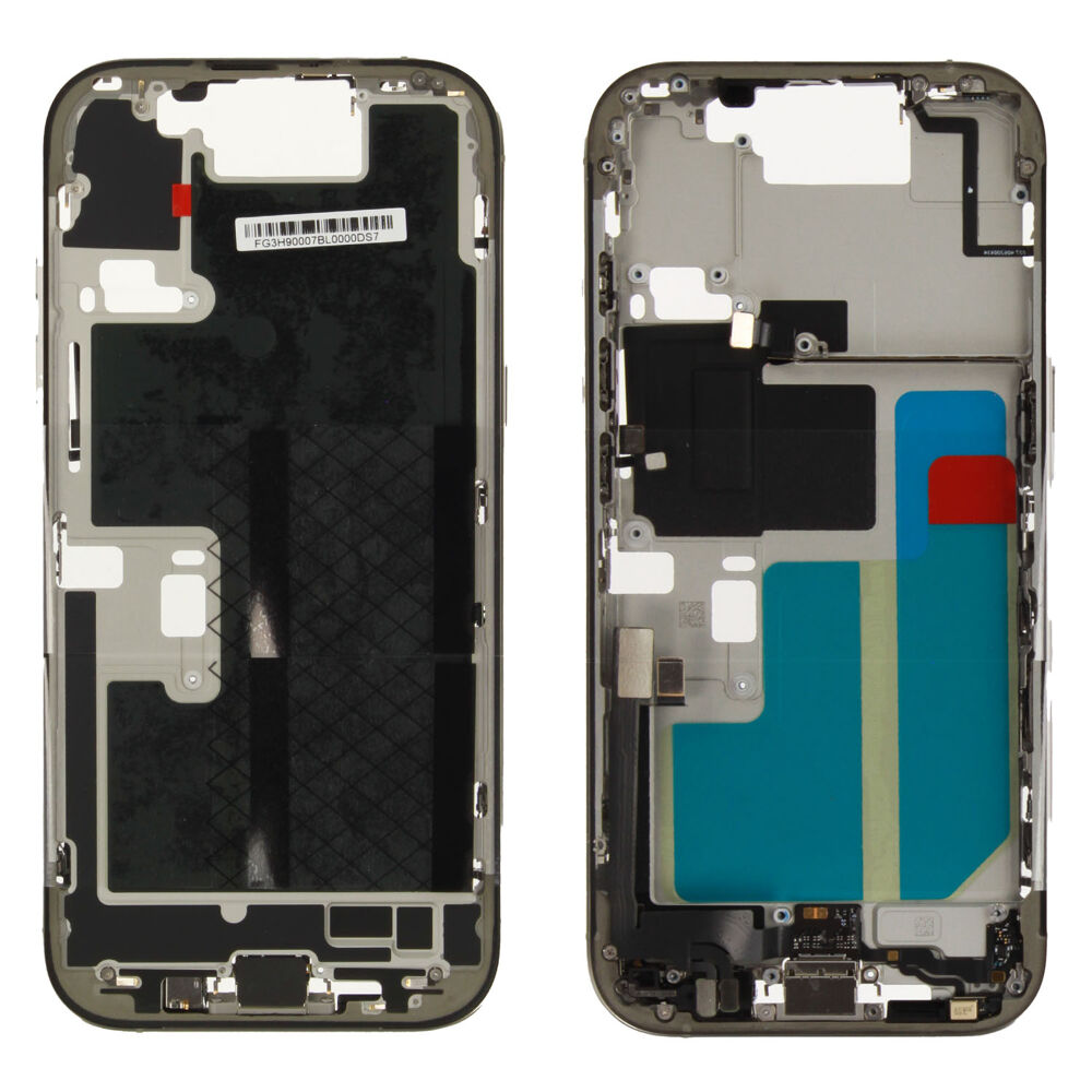 Middle Frame incl. battery (Original) - Natural Titanium, Apple iPhone 16 Pro
