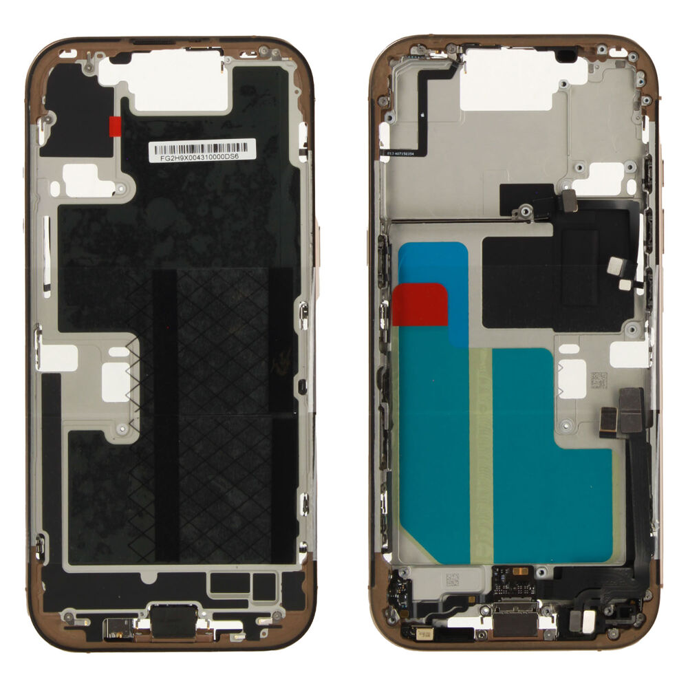Middle Frame incl. battery (Original) - Desert Titanium, Apple iPhone 16 Pro