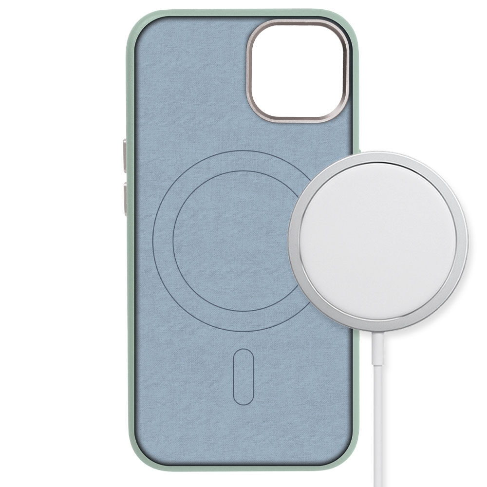 Back Cover (CoverZ - Magsafe Compatible) - Mint, For iPhone 15