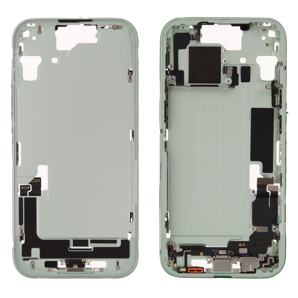 Middle Frame incl. battery (Original) - Green, Apple iPhone 15