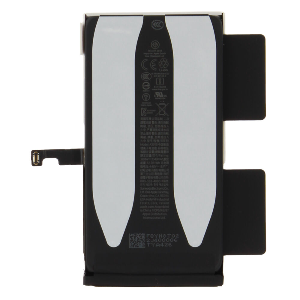 Middle Frame incl. battery (Original) - Black, Apple iPhone 15