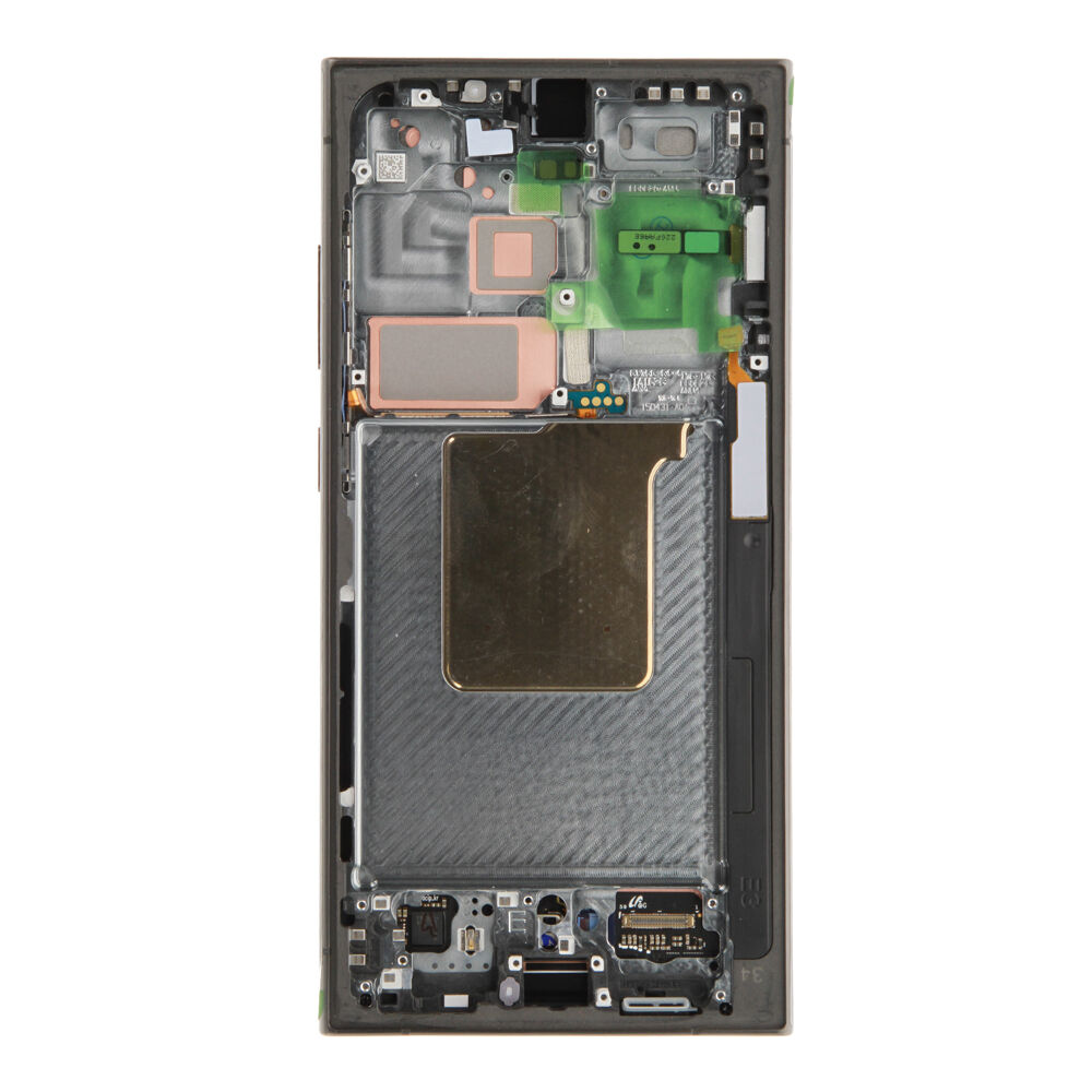 Módulo Pantalla For Galaxy Display (Compatible soft) - Black , For Samsung Galaxy S24 Ultra; SM-S928 Original Service Pack GH82-33396B