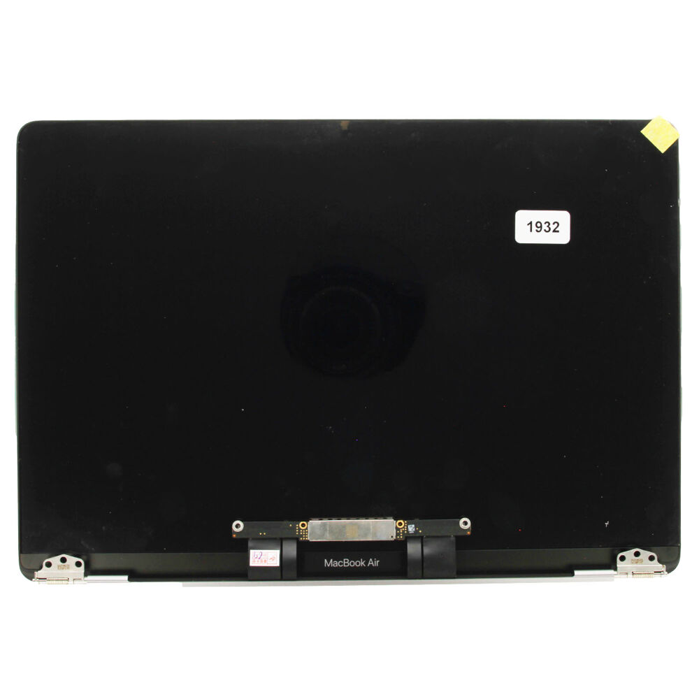 Display with Rear Cover (Pulled) - Space Gray, For MacBook Air 13 (2018); A1932