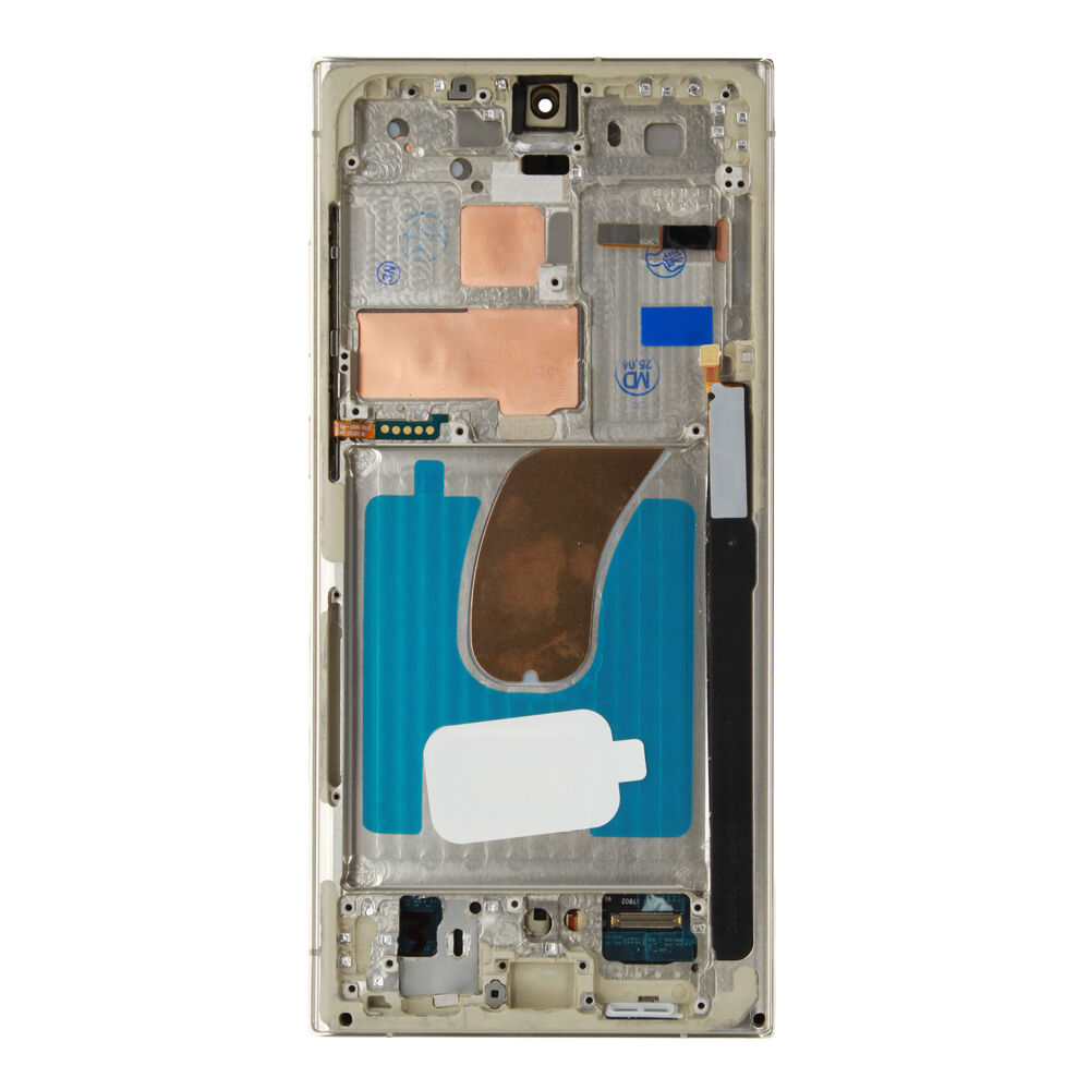 Módulo Pantalla For Galaxy Display (Compatible soft) - Cream/Beige, For Samsung Galaxy S23 Ultra; SM-S918 Original Service Pack GH82-30466B