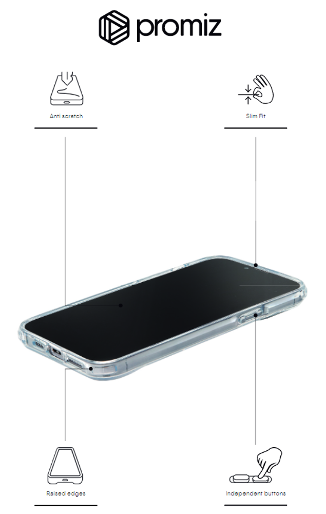 Drop Protection Case (Magsafe Compatible) - Clear, Apple iPhone 17