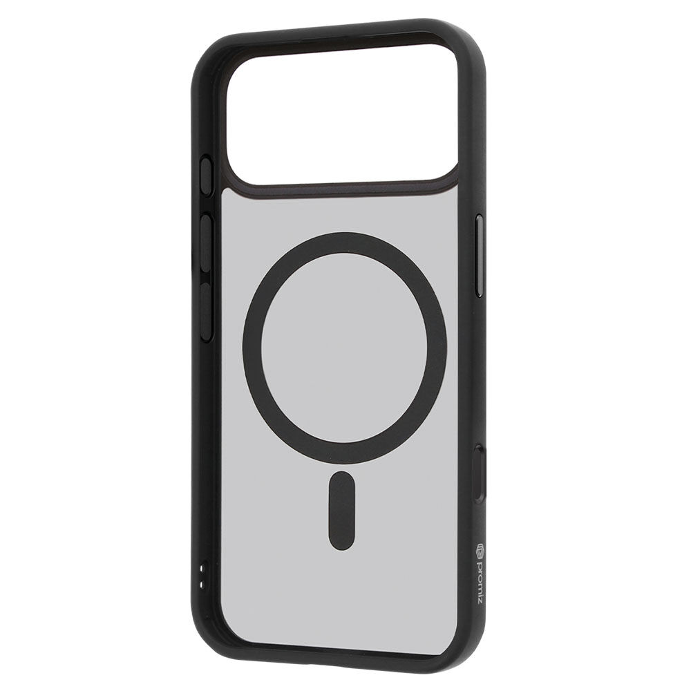 Soft Grip Case - Black, Promiz, for iPhone 17 Pro Max