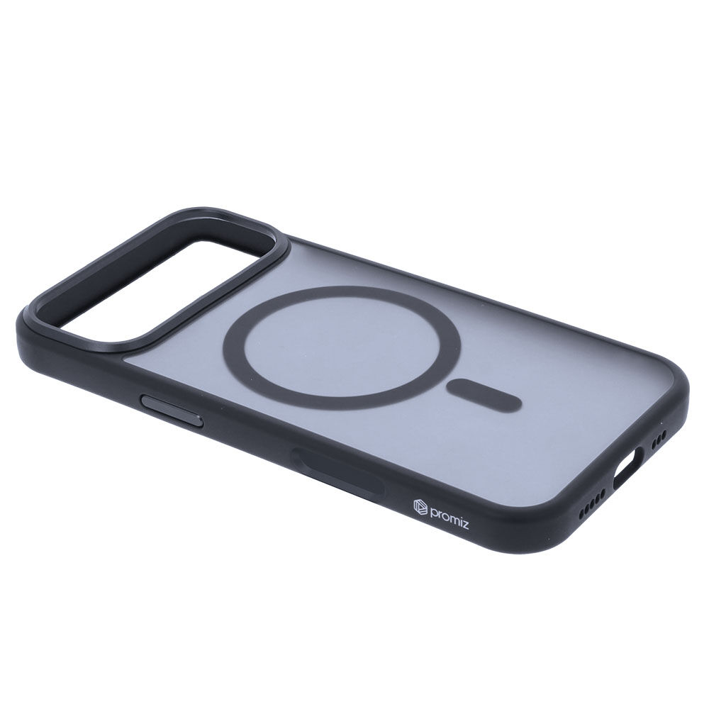 Soft Grip Case - Dark Blue, Promiz, for iPhone 17 Pro Max