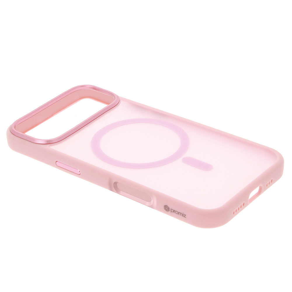 Soft Grip Case - Pink, Promiz, for iPhone Air