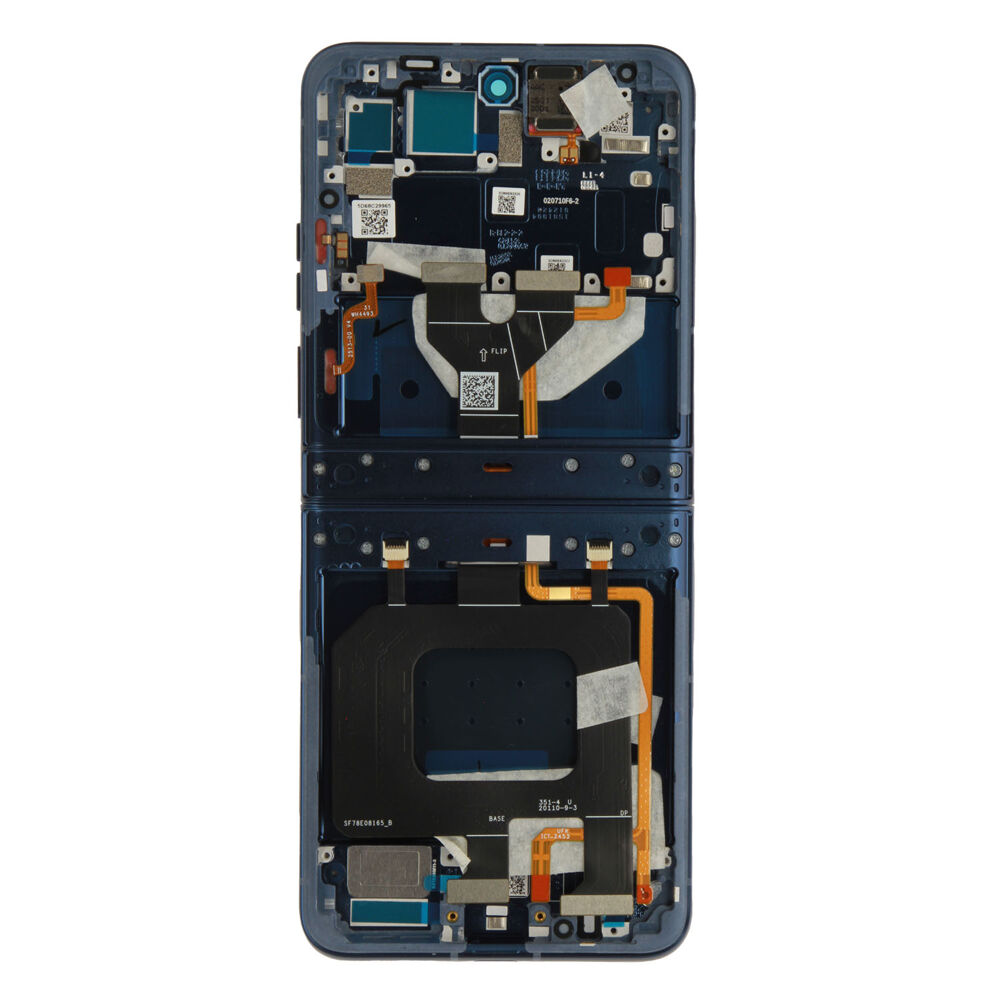 Display main (Original) - Blue, Motorola Razr 60; XT2553