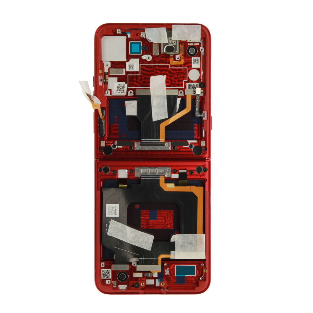 Display main (Original) - Red, Motorola Razr 60 Ultra; XT2551