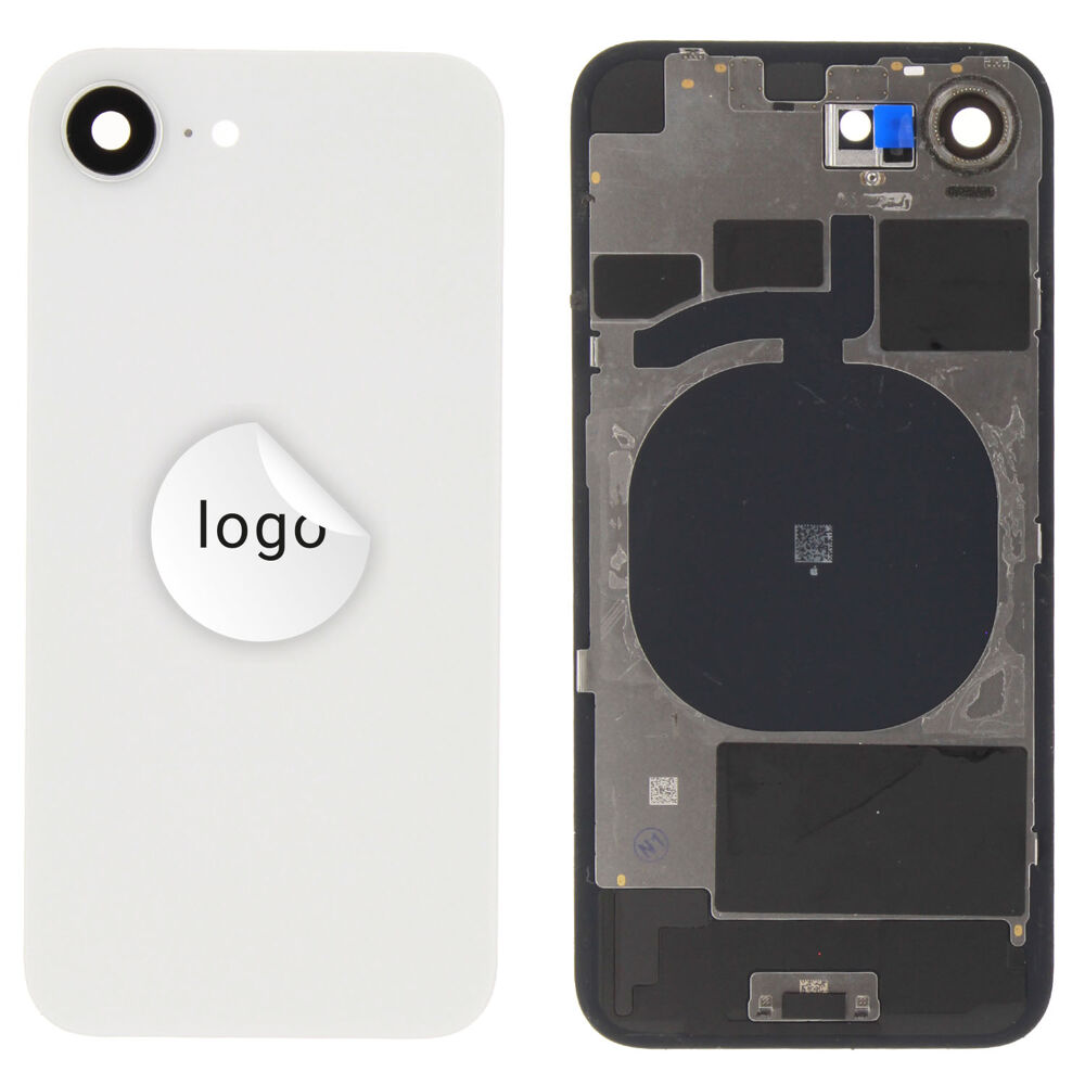 Rear Cover (Pulled A) excl. small parts - White, For iPhone 16e