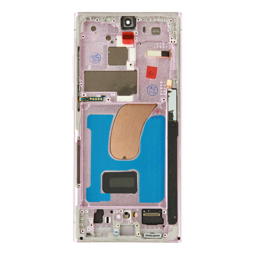 Módulo Pantalla For Galaxy Display (Compatible soft) - Red, For Samsung Galaxy S23 Ultra; SM-S918 Original Service Pack GH82-30466E