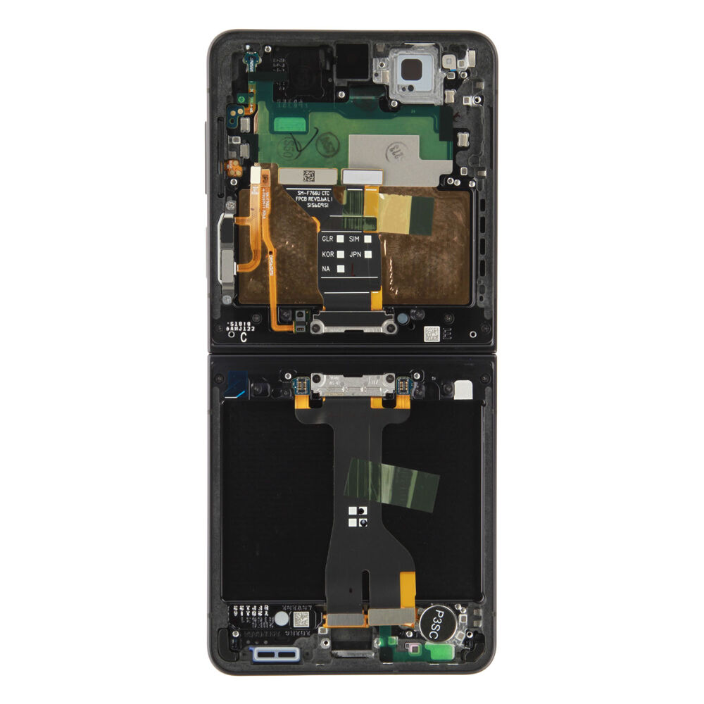 Módulo Pantalla Display (Original) - Black, Samsung Samsung Galaxy Z Flip7; SM-F766 Original Service Pack GH82-37581C