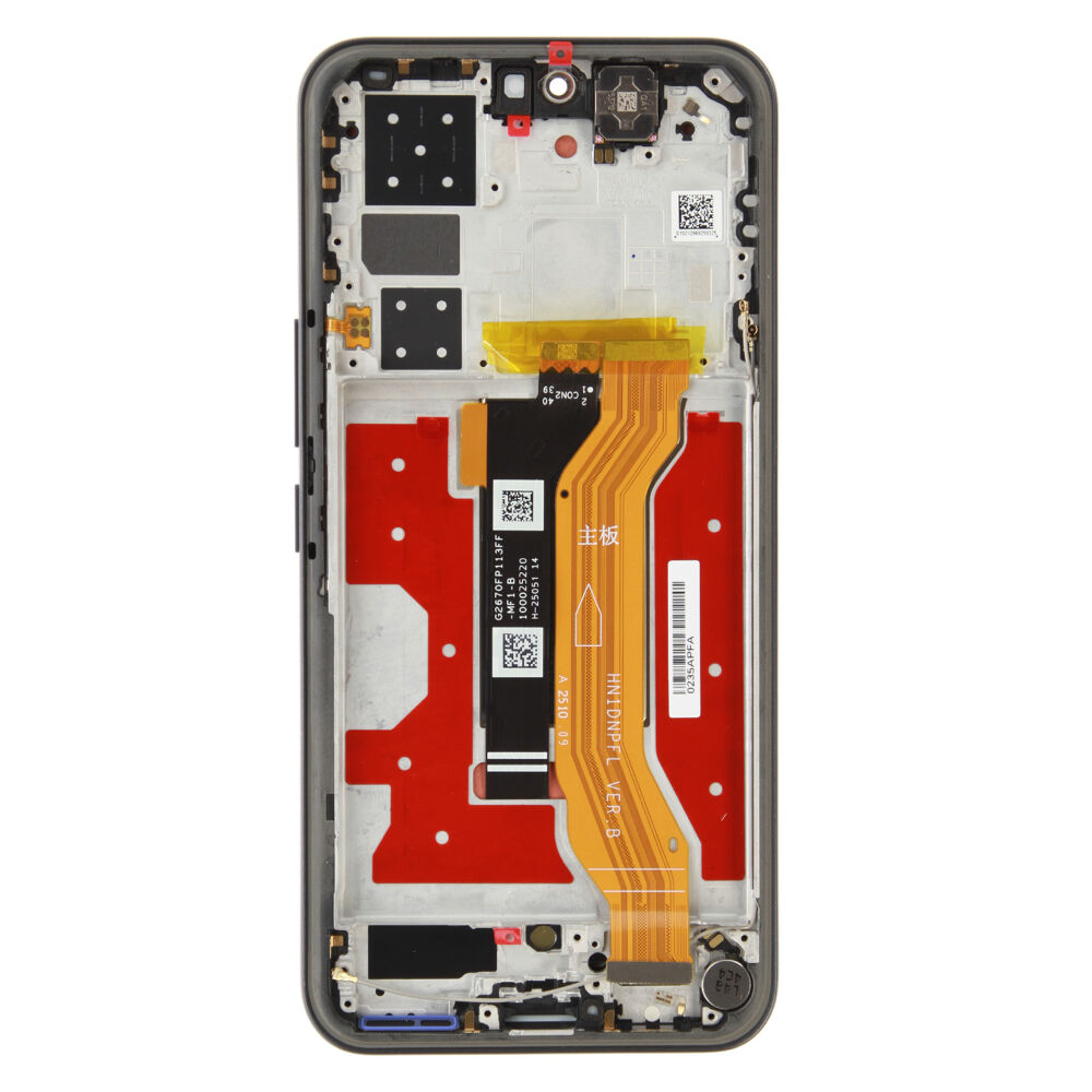 Módulo Pantalla Display incl. frame (Original) - Black, Honor 400 Pro Original Service Pack