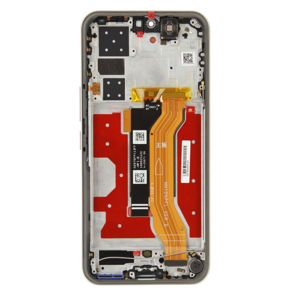 Módulo Pantalla Display incl. frame (Original) - Grey, Honor 400 Pro Original Service Pack