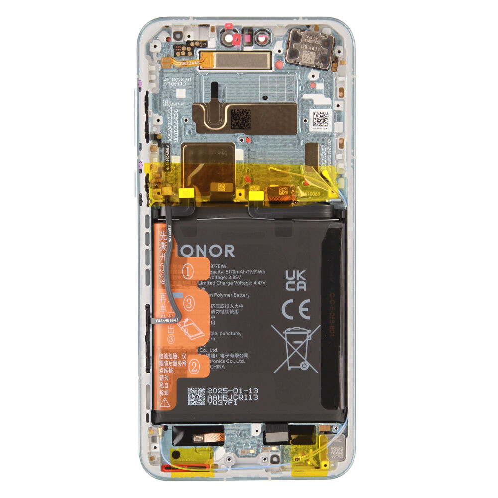 Módulo Pantalla Display incl. frame (Original) - Blue, Honor Magic7 Pro Original Service Pack