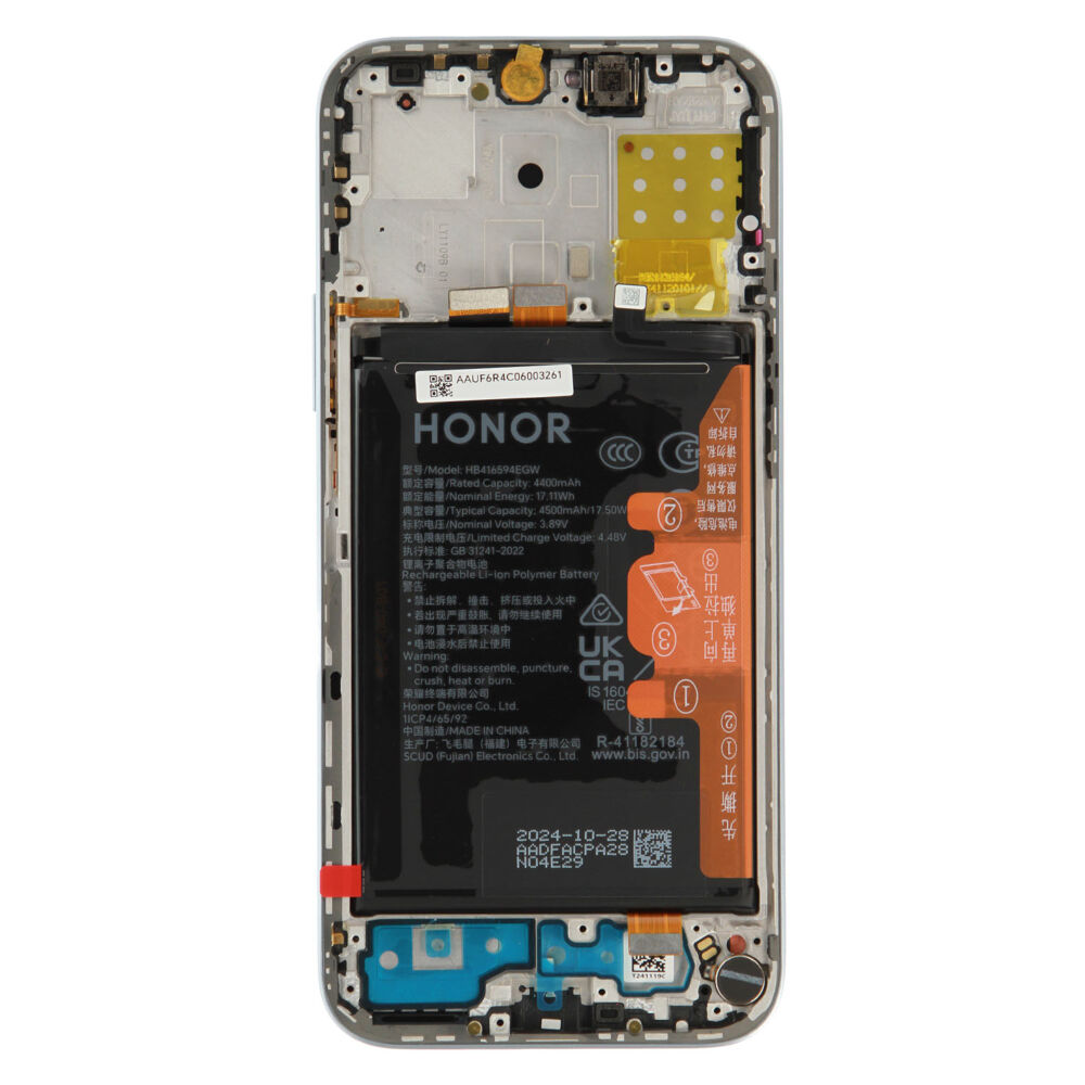 Módulo Pantalla Display incl. frame (Original) - Blue, Honor 200 Lite Original Service Pack
