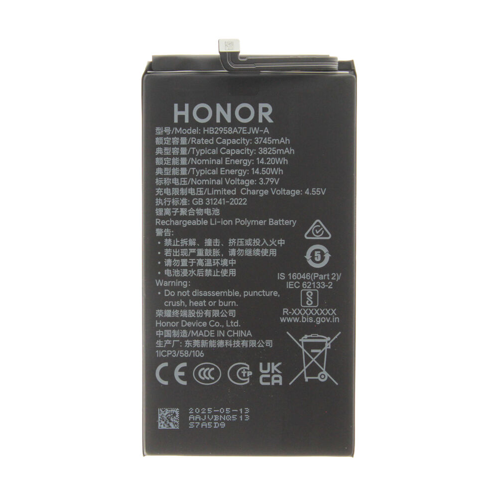 Módulo Pantalla Battery (Original), Honor Magic V5 Original Service Pack