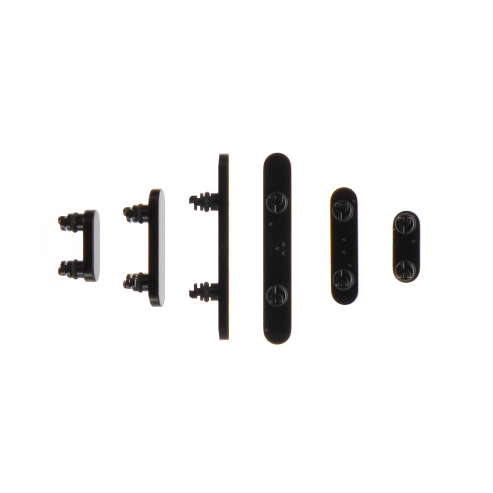 Keyset + Simcard Tray - Black, For iPhone 16e