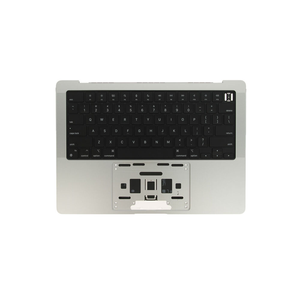 Top Case ANSI en-US incl. Battery - Silver, Apple MacBook Pro 14 (2023)