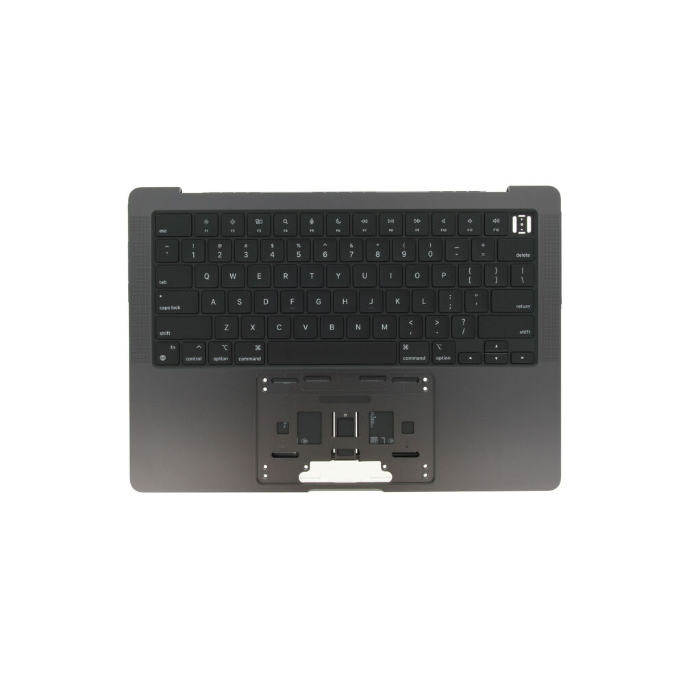 Top Case with Keyboard ANSI US incl. Battery (Original) - Black, Apple MacBook Pro 14 (M4 Pro) (2024)