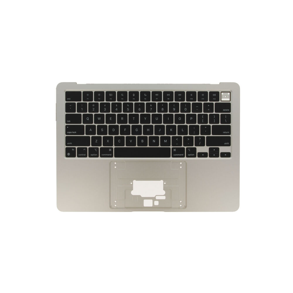 Top Case with Keyboard ANSI US (Original) - Gold, Apple MacBook Air 13 (2024)