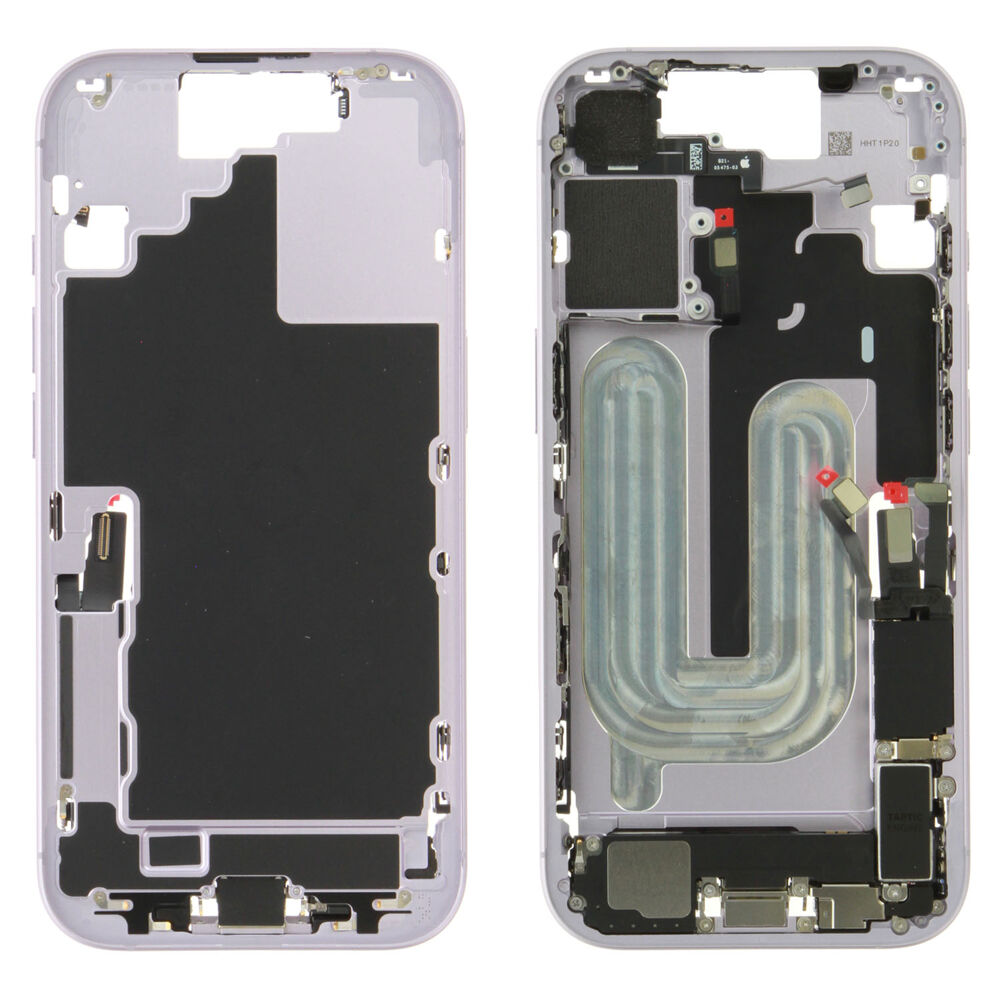 Middle Frame incl. battery (Original) - Purple, Apple iPhone 17