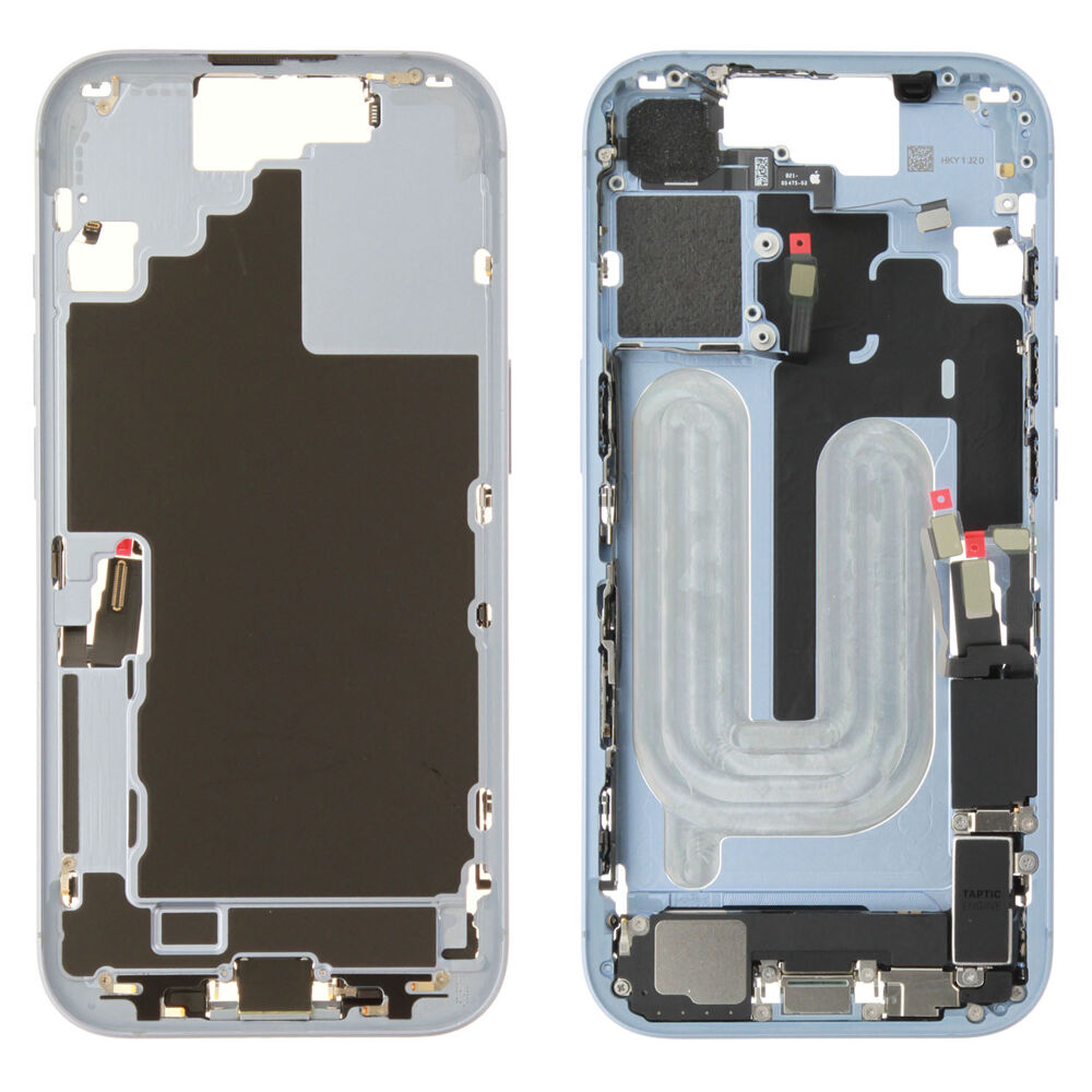 Middle Frame incl. battery (Original) - Blue, Apple iPhone 17