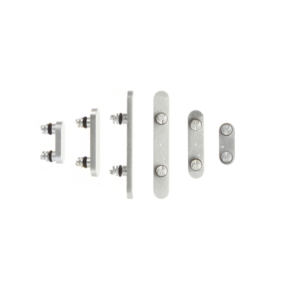 Keyset + Simcard Tray - White, For iPhone 16e