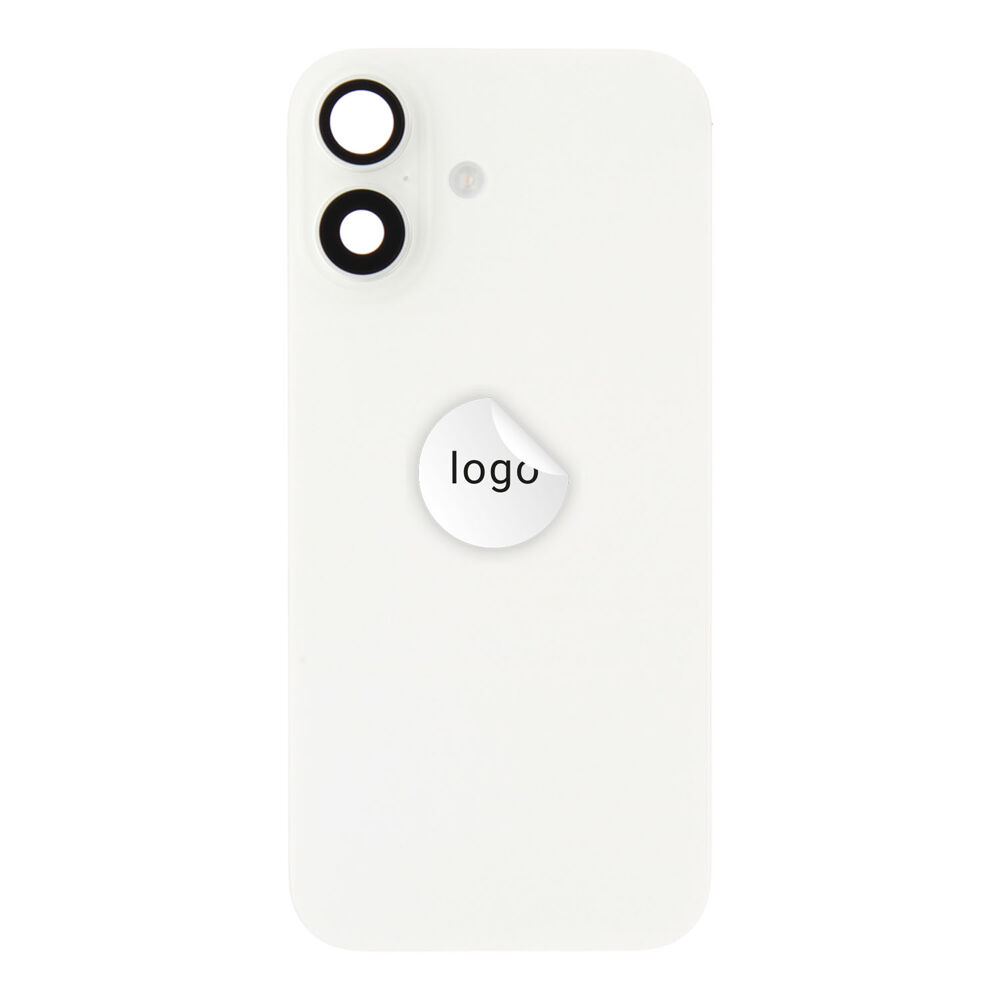 Back Glass (Pulled B) - White, For iPhone 17