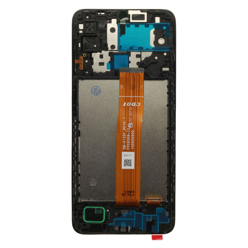 Módulo Pantalla For Galaxy Display (Refurb) - Black, For Samsung Galaxy A12; SM-A125 Original Service Pack GH82-24490A