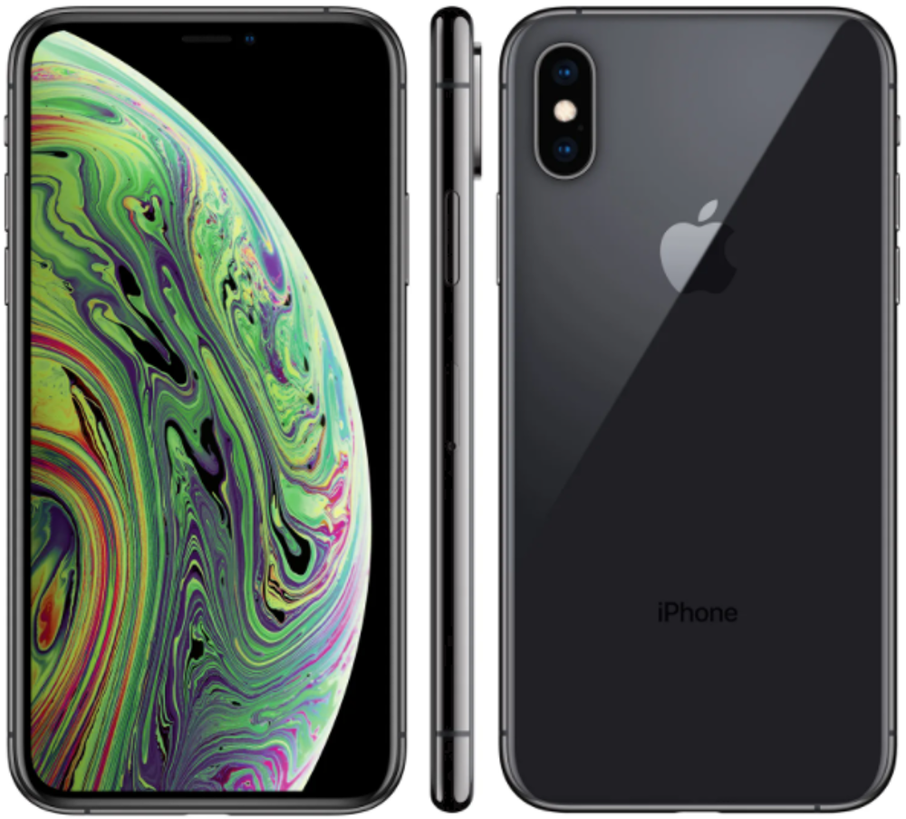 iPhone XS - 64GB - Space grey - (PO Nearly new, A)