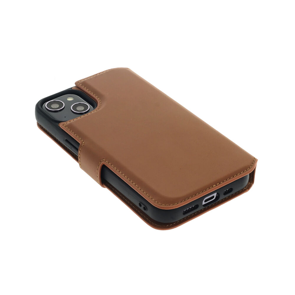 2 in 1 Wallet Case - Light Brown, for iPhone 13 Mini