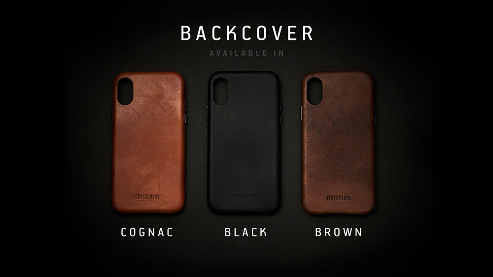 Backcover - Brown, for iPhone X / XS