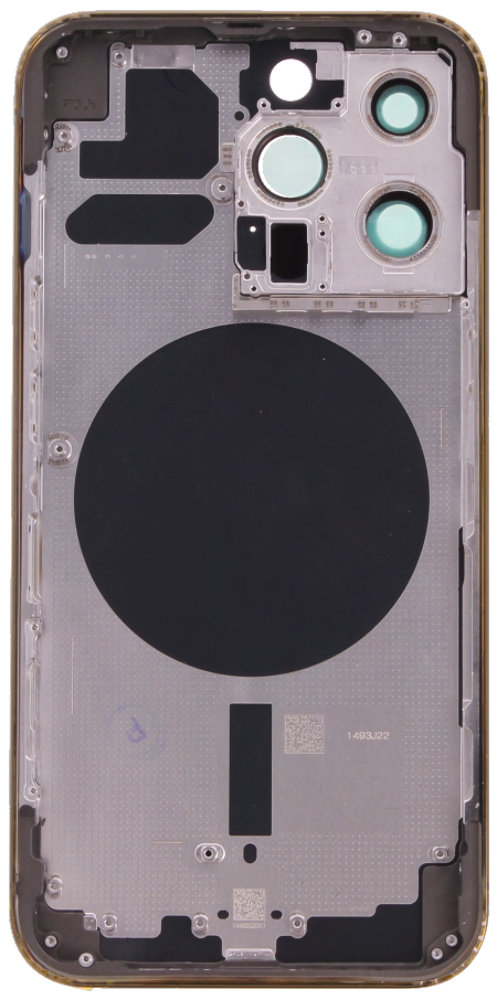 Rear Cover (excl. Logo) - Graphite, For iPhone 13 Pro