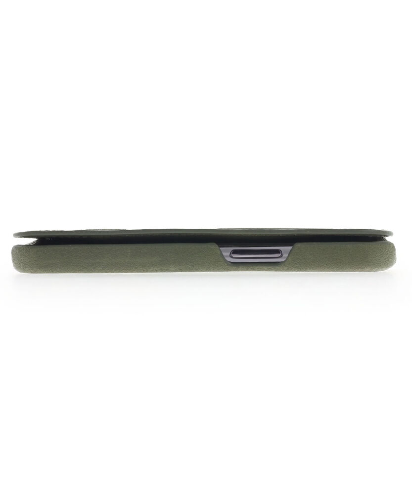 Book Case - Olive Green, for iPhone 14