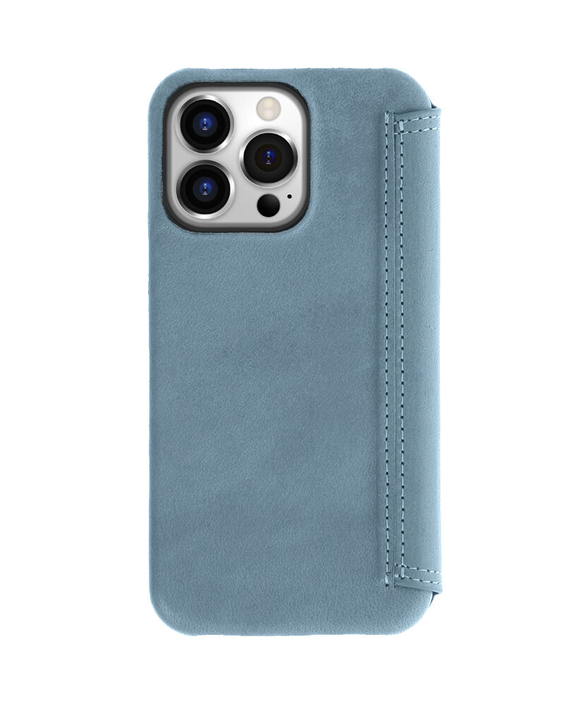Book Case - Light Blue, for iPhone 14 Pro