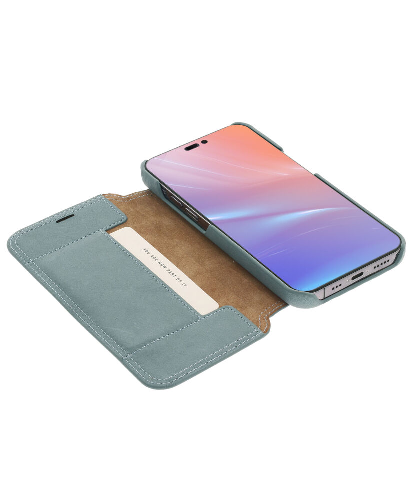 Book Case - Light Blue, for iPhone 14 Pro