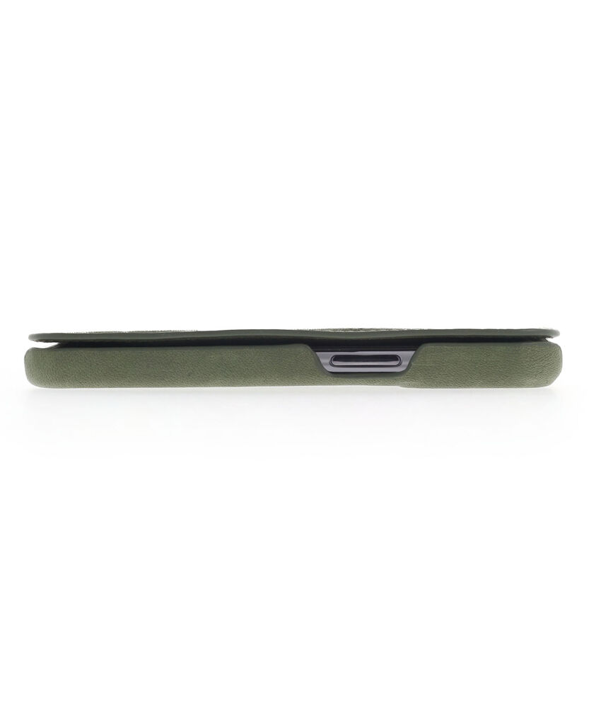 Book Case - Olive Green, for iPhone 14 Pro