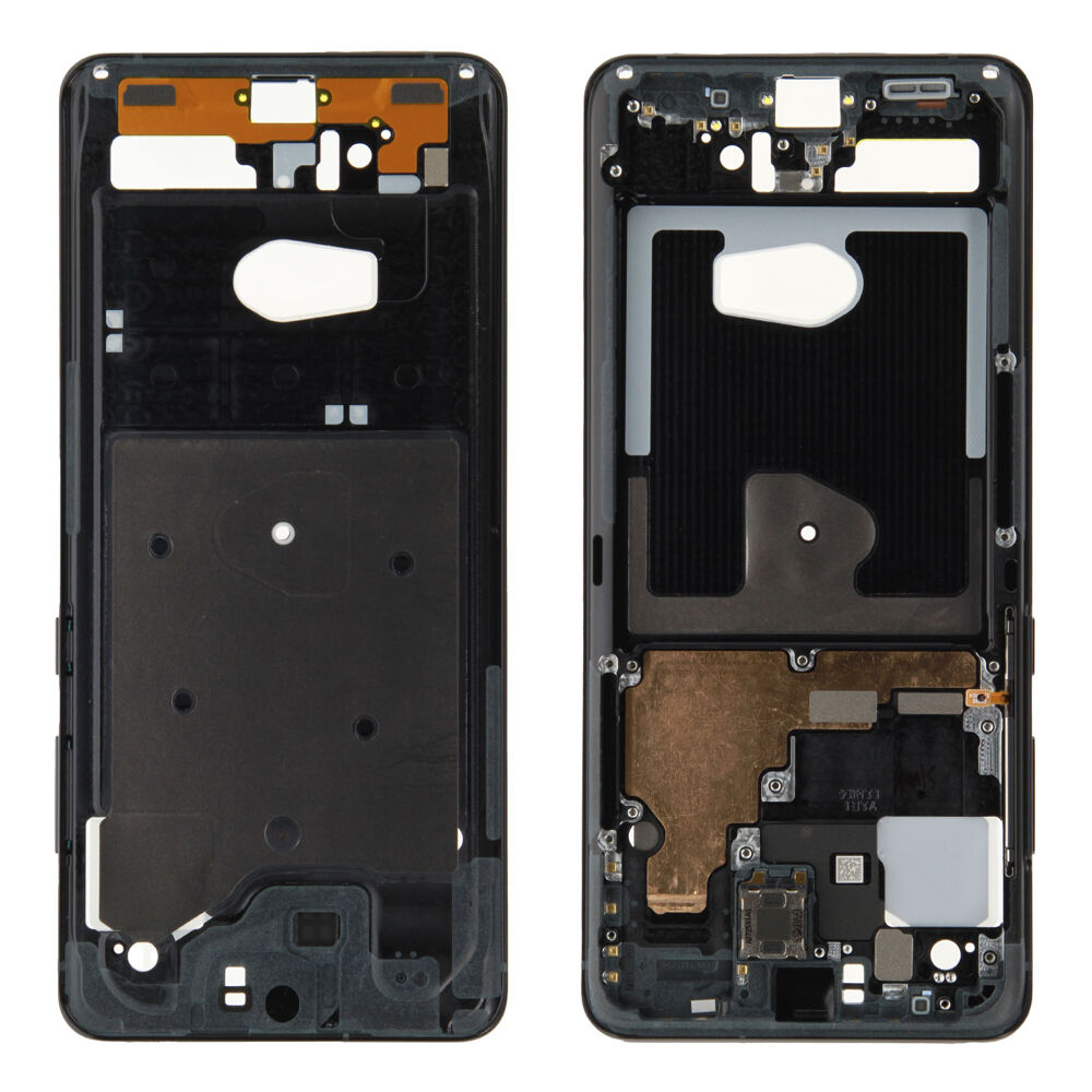 Middle frame (Original) - Black, Samsung Galaxy S20 Ultra (5G); SM-G988