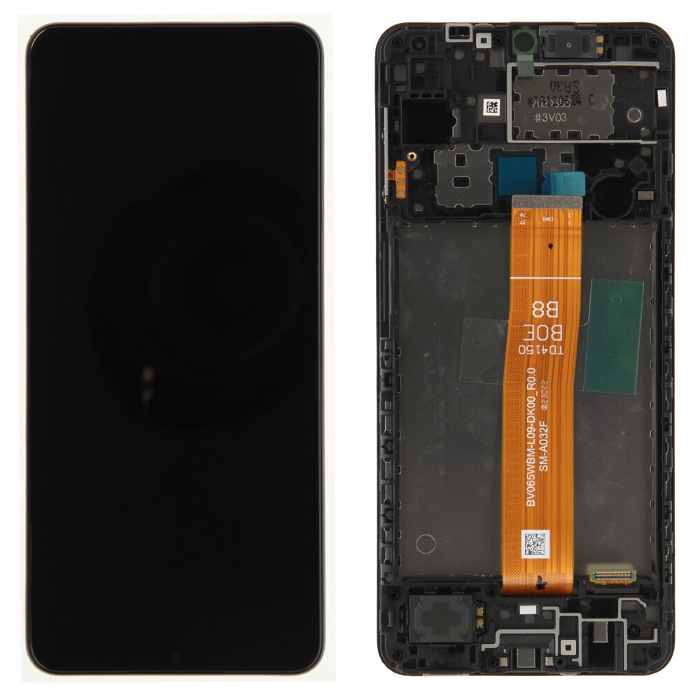Módulo Pantalla Display (Original) - Black, Samsung Galaxy A12 Nacho; SM-A127 Original Service Pack GH82-26485A