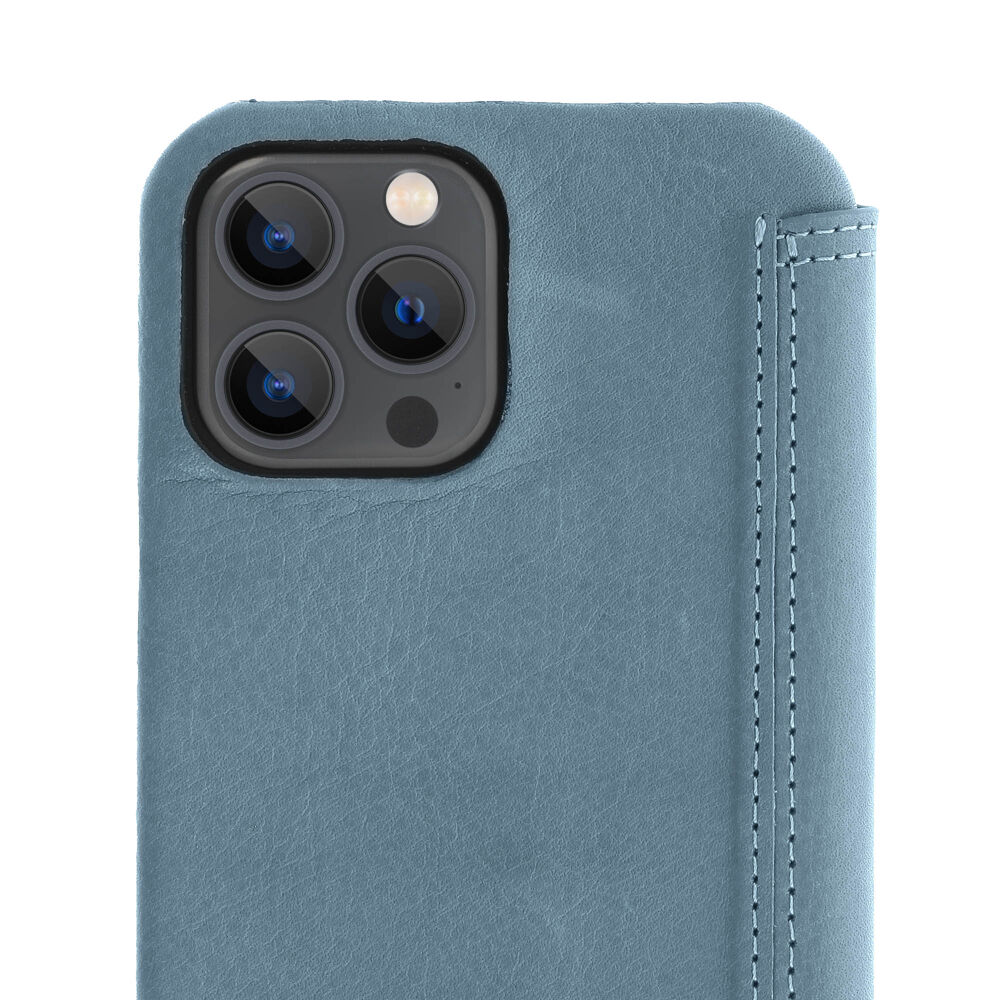 Book Case - Light Blue, for iPhone 13 Pro Max