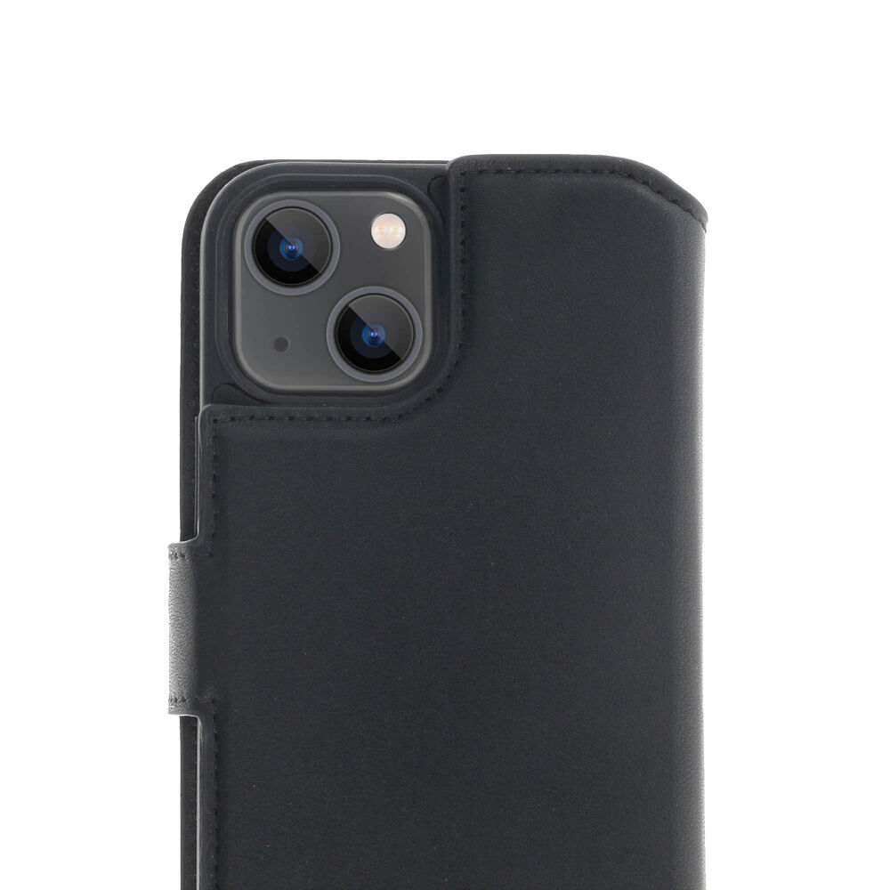 2 in 1 Wallet Case - Black, for iPhone 13 Mini