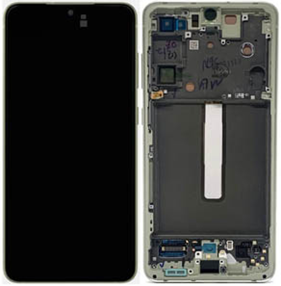Módulo Pantalla Display (Original) - Green, Samsung Galaxy S21 FE; SM-G990 Original Service Pack GH82-26414C